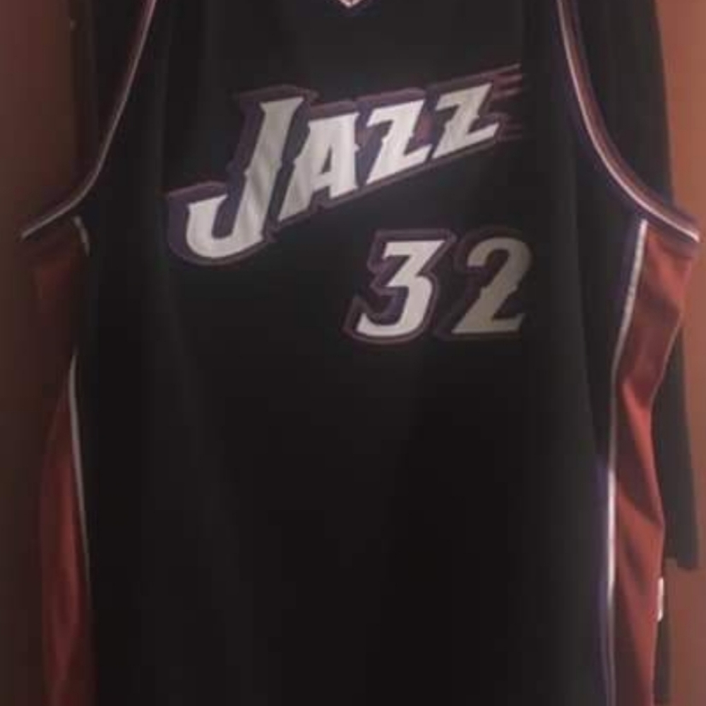 Authentic karl malone nba Jersey